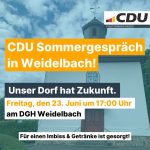 CDU Sommertour Weidelbach